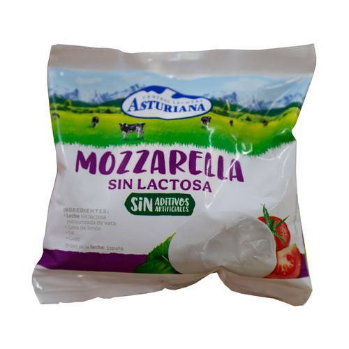 Alcampo LA ASTURIANA Mozzarella sin lactosa 150g