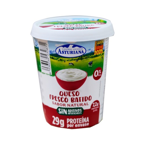Alcampo LA ASTURIANA Queso fresco batido 0% 400g