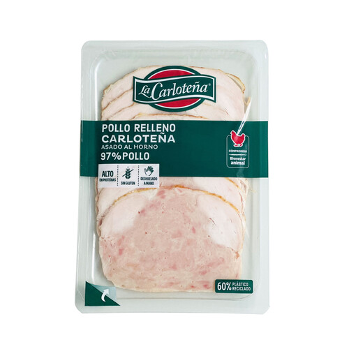 Alcampo LA CARLOTEÑA Loncheado de pollo 125 g