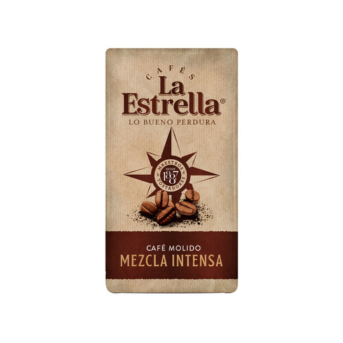 Alcampo LA ESTRELLA Café molido mezcla 50/50 250 g