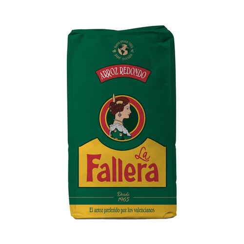 Alcampo LA FALLERA Arroz redondo paquete de 1 kg