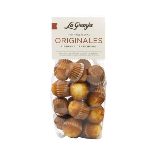 Alcampo LA GRANJA Mini magdalenas originales 200 g