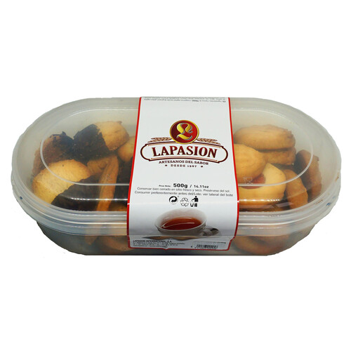 Alcampo LAPASION Caja de Pastas Finas 500 gr
