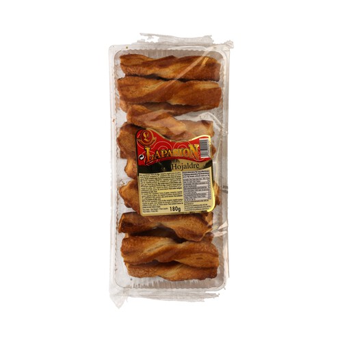 Alcampo LAPASION Lazos de hojaldre 180 gr