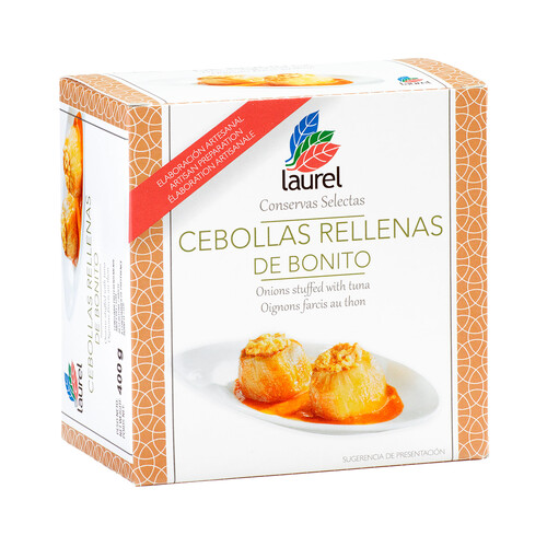 Alcampo LAUREL Cebollas rellenas de bonito 400 g