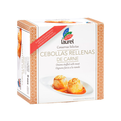 Alcampo LAUREL Cebollas rellenas de carne 400 g