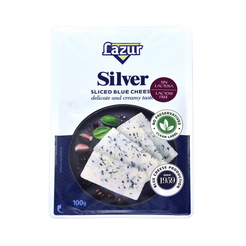 Alcampo LAZUR Queso azul en lonchas LAZUR 100 g