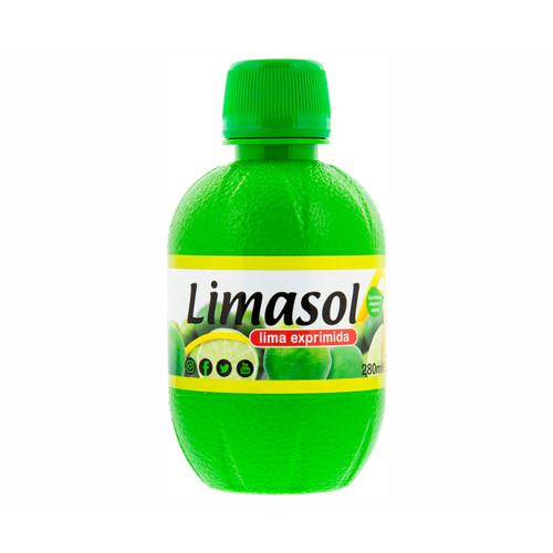 Alcampo LIMASOL Zumo de lima exprimido 280 ml