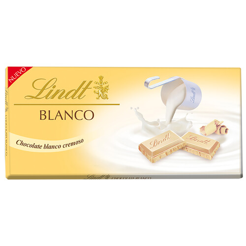 Alcampo LINDT Chocolate blanco cremoso 100 g