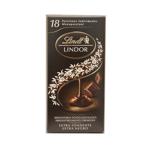 Alcampo LINDT Chocolate lindor 60 % cacao 100 g