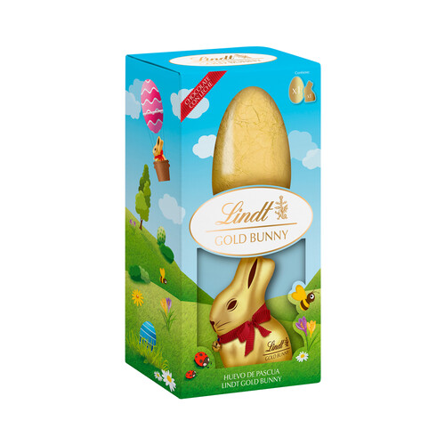 Alcampo LINDT Huevo de pascua de chocolate 195 g
