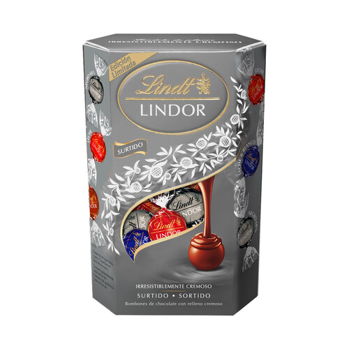 Alcampo LINDT Lindor Bombones surtidos 337 g