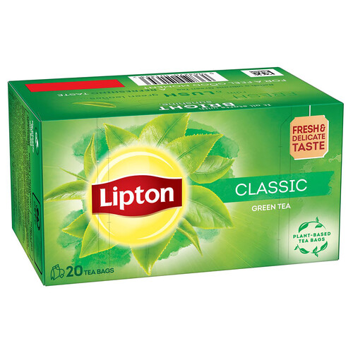 Alcampo LIPTON Té verde classic 20 uds 25 g