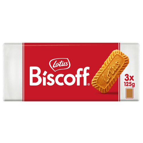 Alcampo LOTUS Biscoff Galletas caramelizadas 375 g