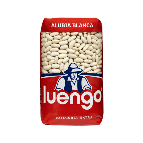 Alcampo LUENGO Alubia blanca larga en paquete 1 kg