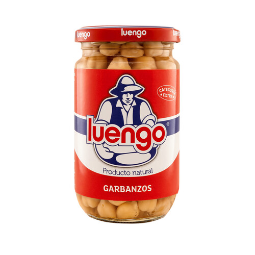 Alcampo LUENGO Garbanzo cocidos en frasco 200 g