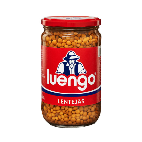 Alcampo LUENGO Lenteja cocida frasco de 400 g