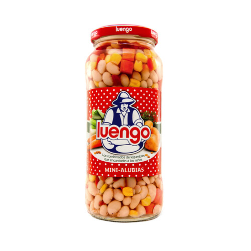 Alcampo LUENGO Mini alubias con verduras 400 g