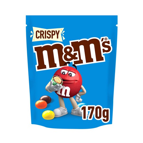 Alcampo M&M'S Crispy Grageas de chocolate 170 g