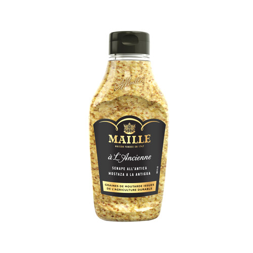 Alcampo MAILLE Mostaza a la antigua 240 g