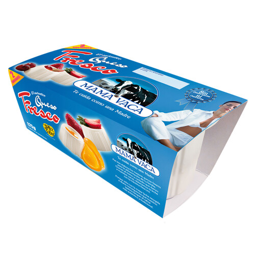 Alcampo MAMÁ VACA Queso fresco 2x62.5 g