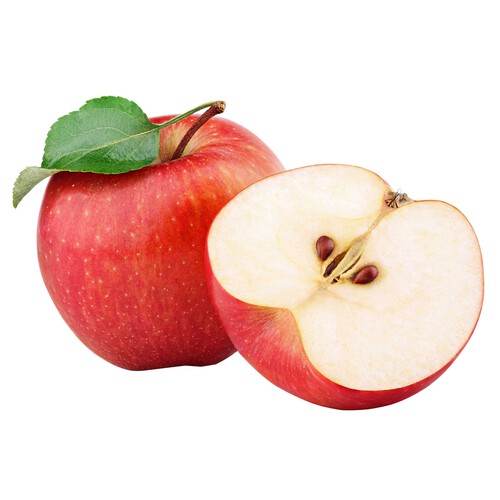 Alcampo Manzana roja sabor-sabor bandeja 4 uds