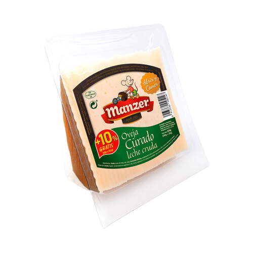 Alcampo MANZER Queso curado cortado de oveja 200 g
