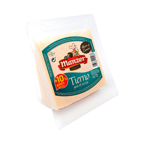 Alcampo MANZER Queso de mezcla tierno 200 g