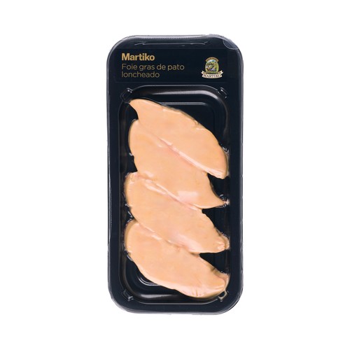 Alcampo MARTIKO Foie gras de pato loncheado 135 g