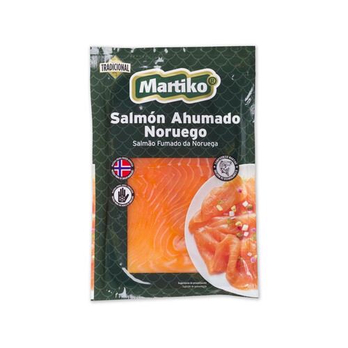 Alcampo MARTIKO Salmón ahumado tradicional 80 g