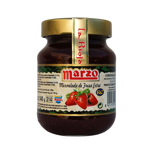 Alcampo MARZO Mermelada de fresa MARZO 340 g