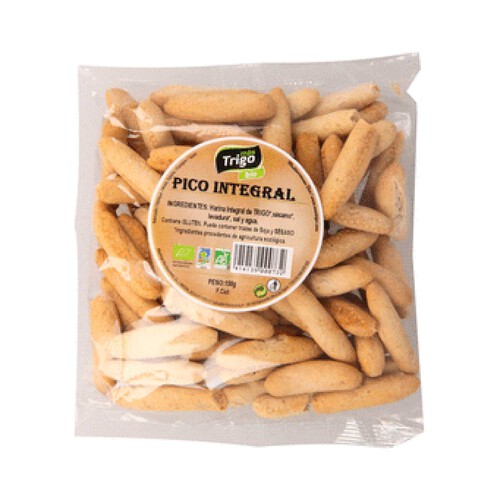 Alcampo MÁS TRIGO Picos integral ecológico 150 g