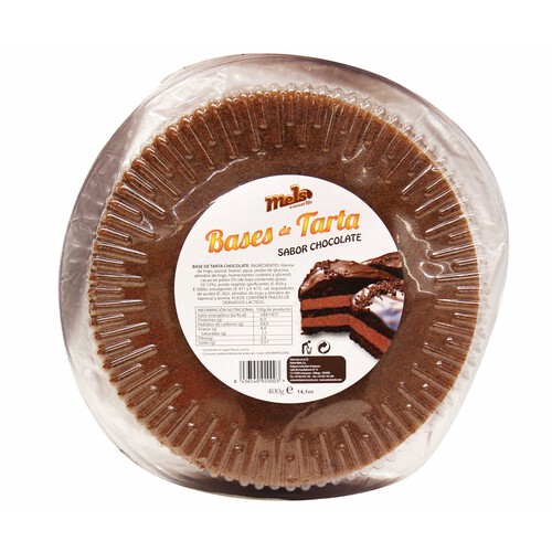 Alcampo MELS Base de tarta de Chocolate MELS 400 g