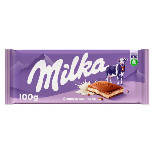 Alcampo MILKA Chocolate con leche cremoso 100 g