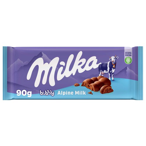 Alcampo MILKA Chocolate con leche Luflée 90 g