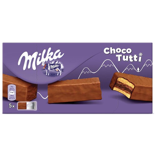 Alcampo MILKA Pastelito relleno de chocolate 150 g