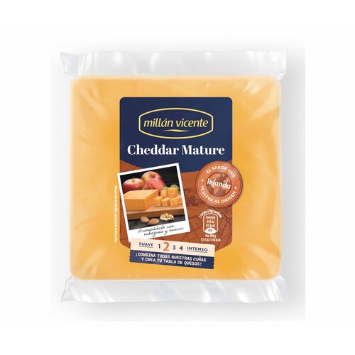Alcampo MILLÁN VICENTE Cheddar naranja cuña 150 g