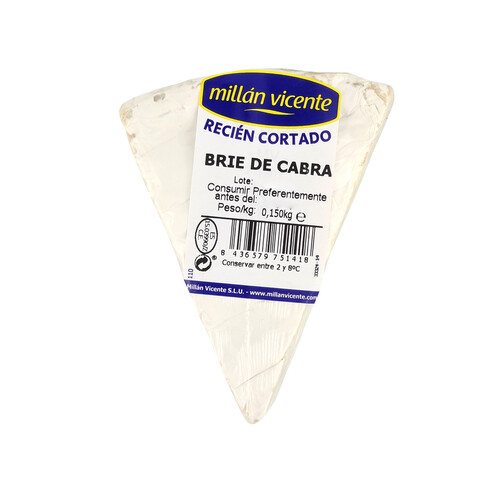 Alcampo MILLÁN VICENTE Queso brie de cabra 150 g