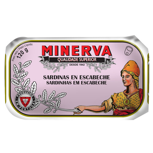 Alcampo MINERVA Sardinas en escabeche 120 g