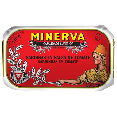 Alcampo MINERVA Sardinas en salsa de tomate 120 g