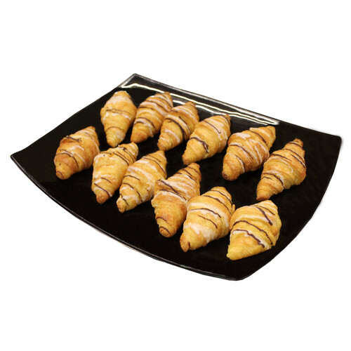 Alcampo Mini croissant rayados 12 uds