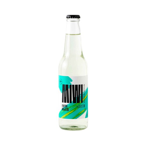 Alcampo MIWI Kombucha sabor fresh mojito 330 ml