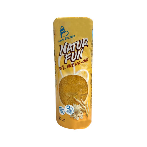 Alcampo NATURFUN Galletas de avena 425 g