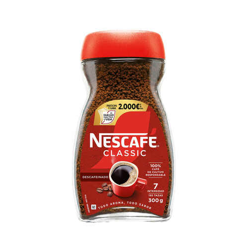 Alcampo NESCAFÉ Café soluble descafeinado 300 g