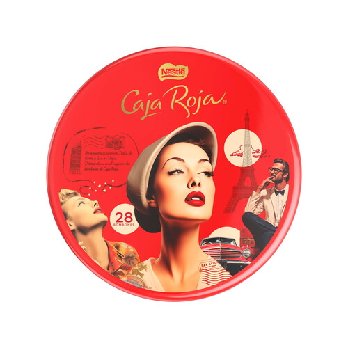 Alcampo NESTLÉ Bombones caja roja bombonera 250 g