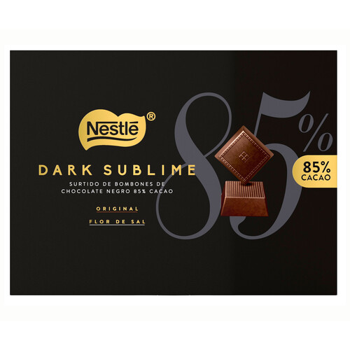 Alcampo NESTLÉ Bombones dark 85 % 144 gr