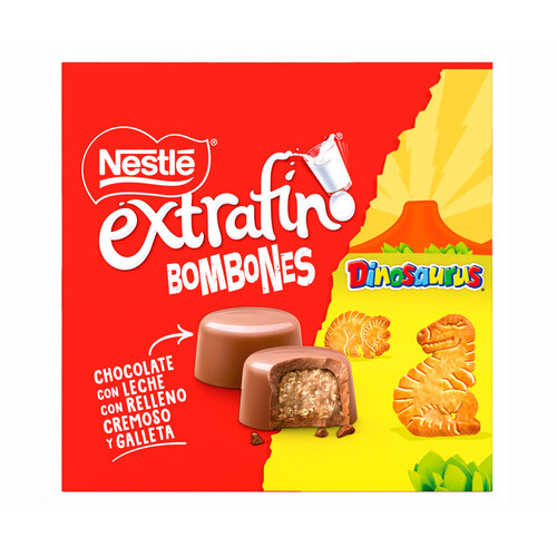 Alcampo NESTLÉ Bombones dinos extrafino 116 gr