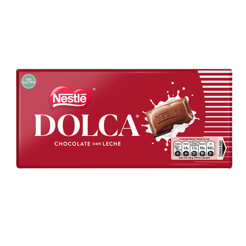 Alcampo NESTLÉ Dolca Chocolate con leche 100 g