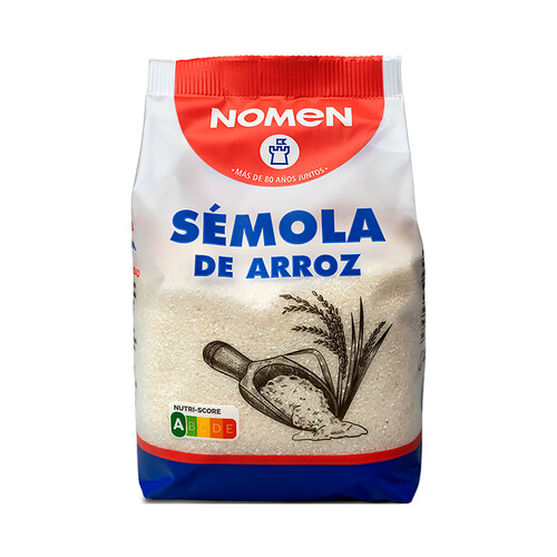 Alcampo NOMEN Sémola de arroz 500 gr