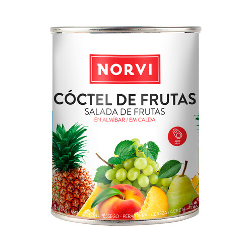 Alcampo NORVI Coctel de frutas 240 g